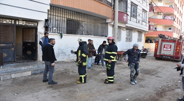 Şanlıurfa’da mutfak tüpü patladı, anne ile bebeği yaralandı