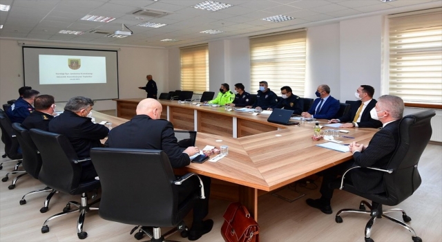 Nurdağı’nda güvenlik ve asayiş koordinasyon toplantısı yapıldı