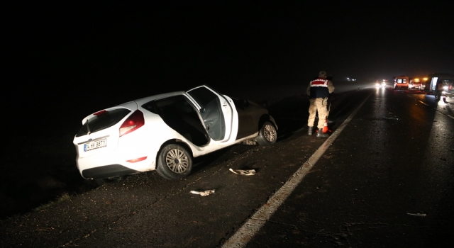 Şanlıurfa’da iki otomobilin çarpışması sonucu 1 kişi öldü, 4 kişi yaralandı