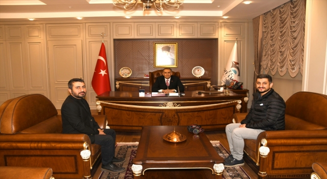 Adıyaman Valisi Çuhadar, AA Gaziantep Bölge Müdürü Kocalar’ı kabul etti