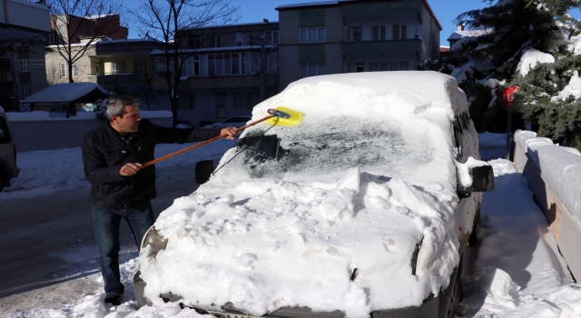 Gaziantep’te kar ve don hayatı olumsuz etkiliyor