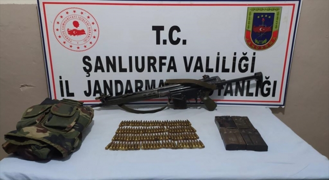 Şanlıurfa’da uzun namlulu silah ile 120 mermi ele geçirildi