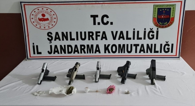 Şanlıurfa’da silah kaçakçılığı operasyonunda 4 şüpheli yakalandı