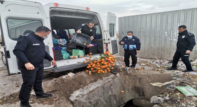 Şanlıurfa’da tarihi geçmiş ürünler imha edildi