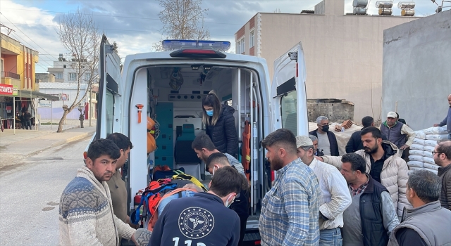 Adıyaman’da inşattan düşen işçi ağır yaralandı