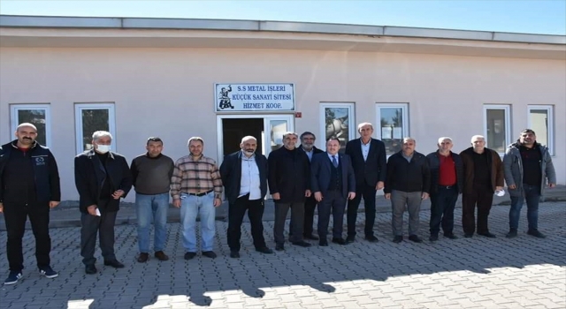 Bağlar Belediye Başkanı Beyoğlu Metal İşleri Sanayi Sitesi esnafıyla bir araya geldi