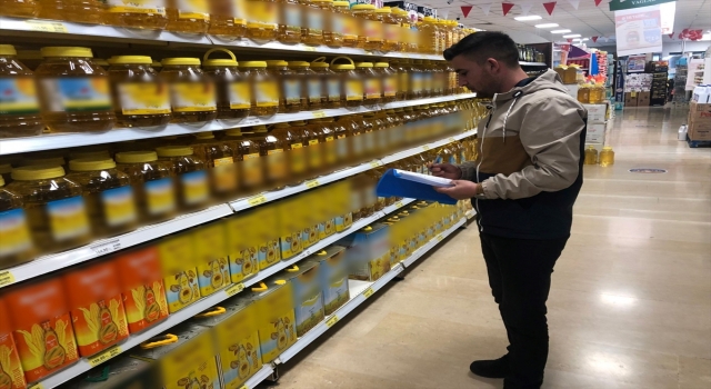Siirt’te marketlerde fiyat ve etiket denetimi yapıldı