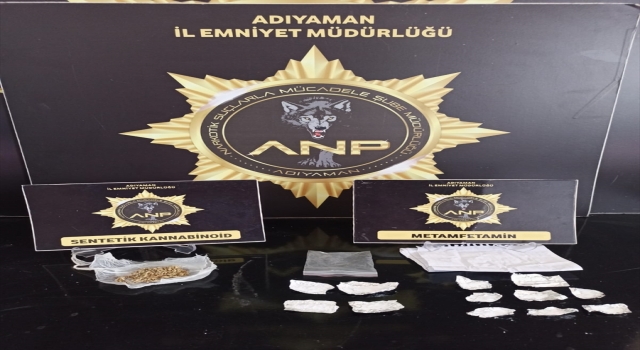 Adıyaman’da uyuşturucu operasyonunda yakalanan zanlı tutuklandı
