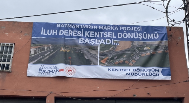 ”İluh Deresi Kentsel Dönüşüm ve Islah Projesi”nde yıkım başladı