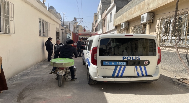 Kilis’te evde çıkan yangın söndürüldü