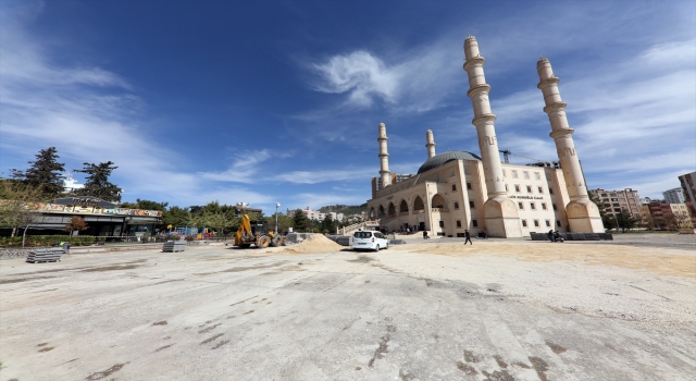 Mardin’de park yenileme çalışması