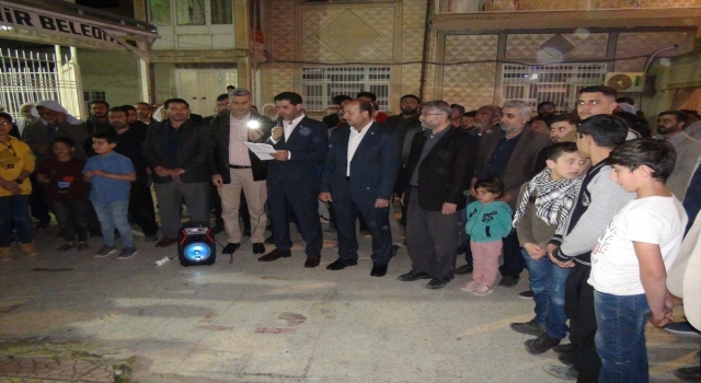 Şanlıurfa’da İsrail’in Mescidi Aksa baskını protesto edildi