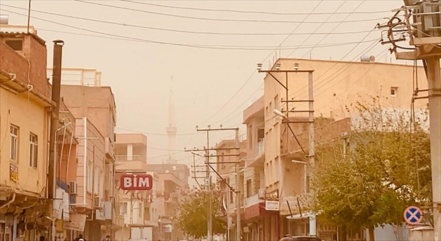 Şanlıurfa’da toz taşınımı hayatı olumsuz etkiledi