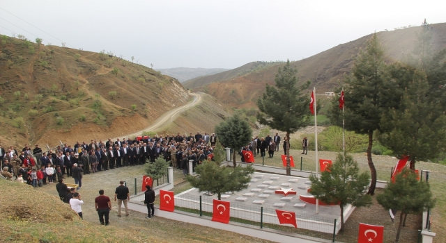 Kulp’ta şehitler için anma töreni yapıldı