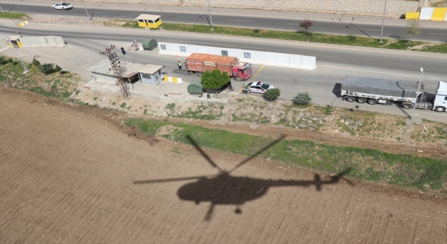 Batman’da jandarma ve polis ekipleri hava destekli trafik denetimi gerçekleştirdi