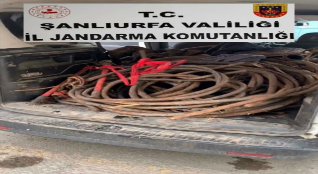 Şanlıurfa’da kiraladıkları araçla hırsızlık yapan 2 zanlı tutuklandı