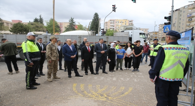 Diyarbakır ve Mardin’de ”Yayalar İçin 5 Adımda Güvenli Trafik” uygulaması