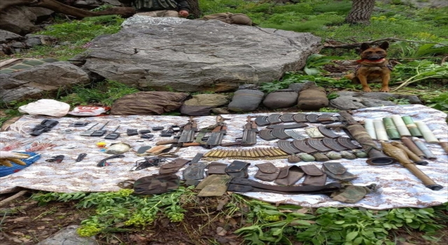 Siirt’te silah, roketatar ve mühimmat ele geçirildi