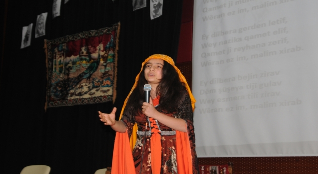 Mardin’de okullar arası ”Kürtçe Şiir Okuma Yarışması” düzenlendi
