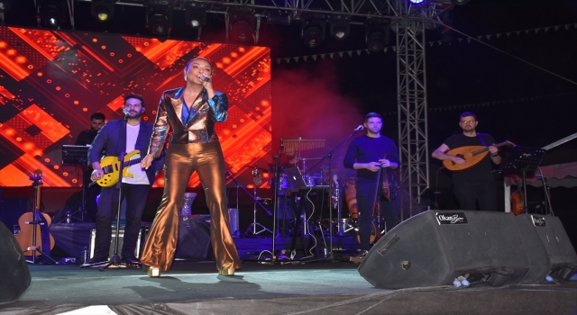Şırnak’ta sanatçı Ziynet Sali konser verdi