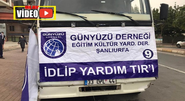 Günyüzü Derneği’nden İdlib’teki Mazlumlara 1 TIR Yardım