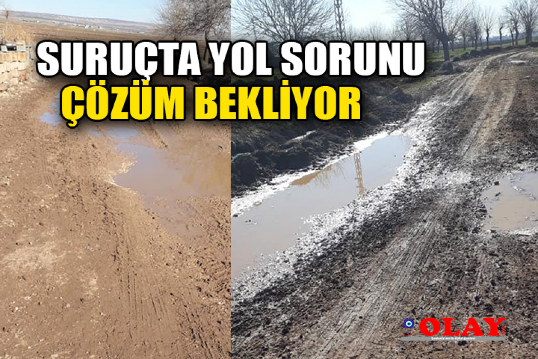 Çamurlu yollar vatandaşı çileden çıkardı
