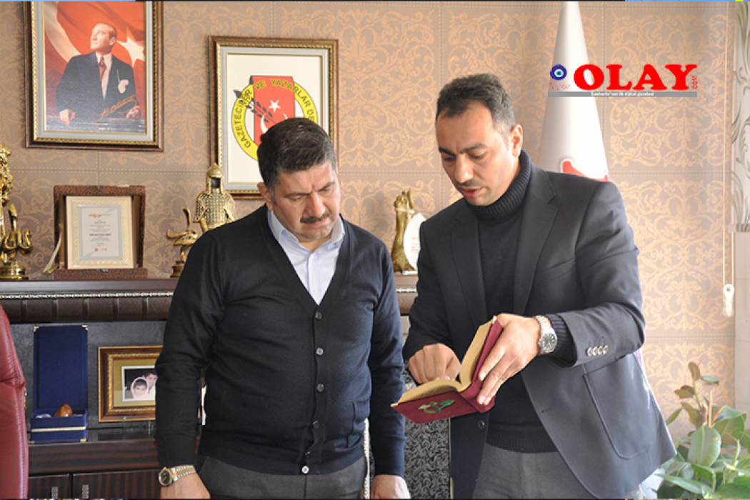 Abdullah Toprak Başkan Çiftçi'yi ofisinde ziyaret etti