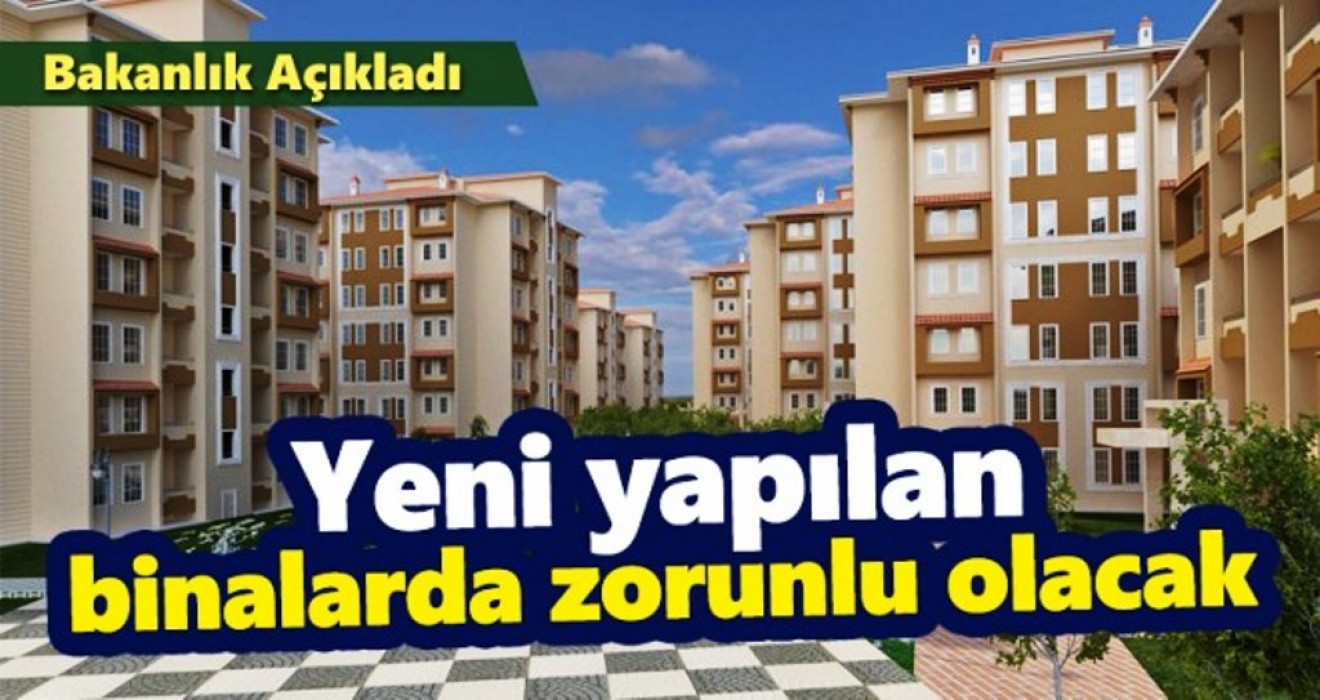 Yeni inşa edilecek binalara 'yağmur suyu toplama sistemi' kurulacak