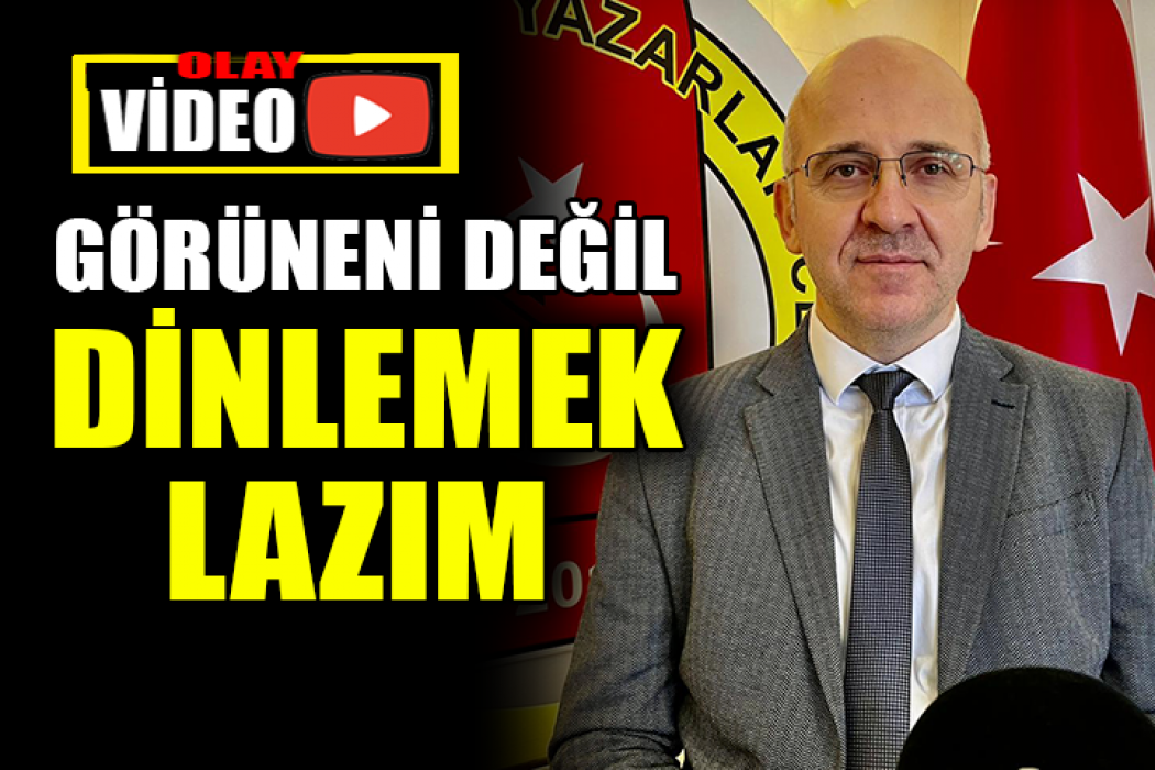 Ahmet Uysal Bölgeyi değerlendirdi