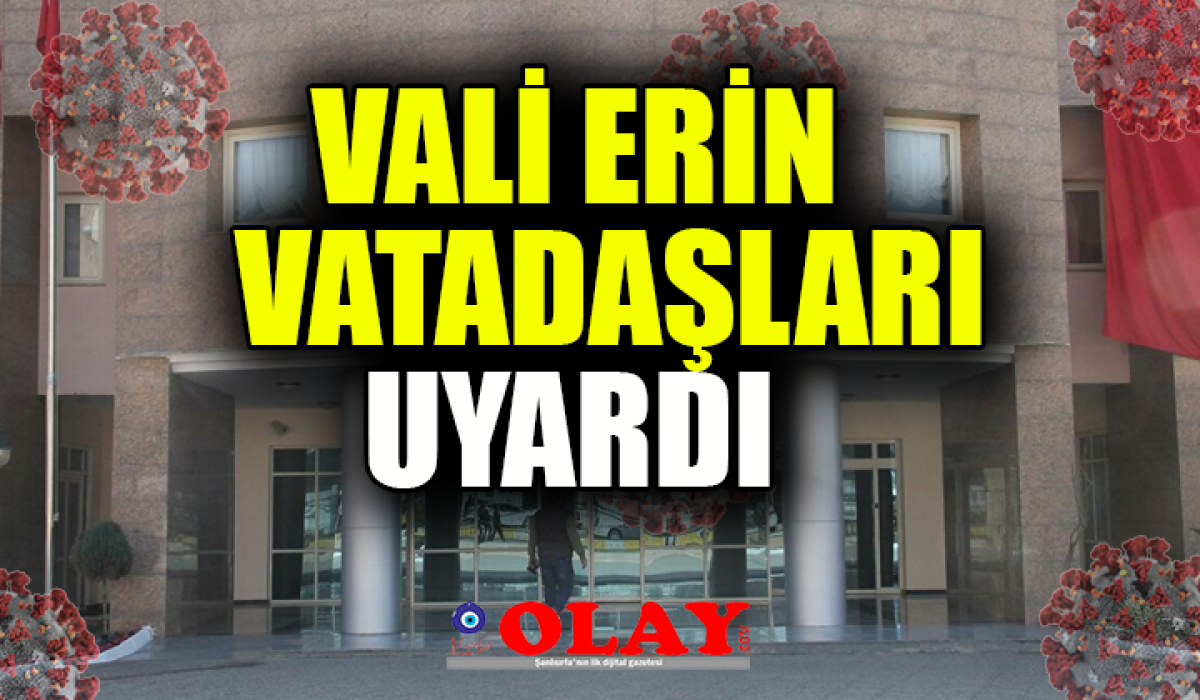 Vali Erin: ''Bu oranı tersine çevirebiliriz''