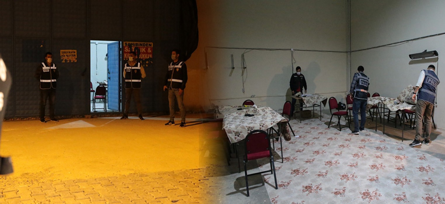 Urfa’da kumar operasyonu