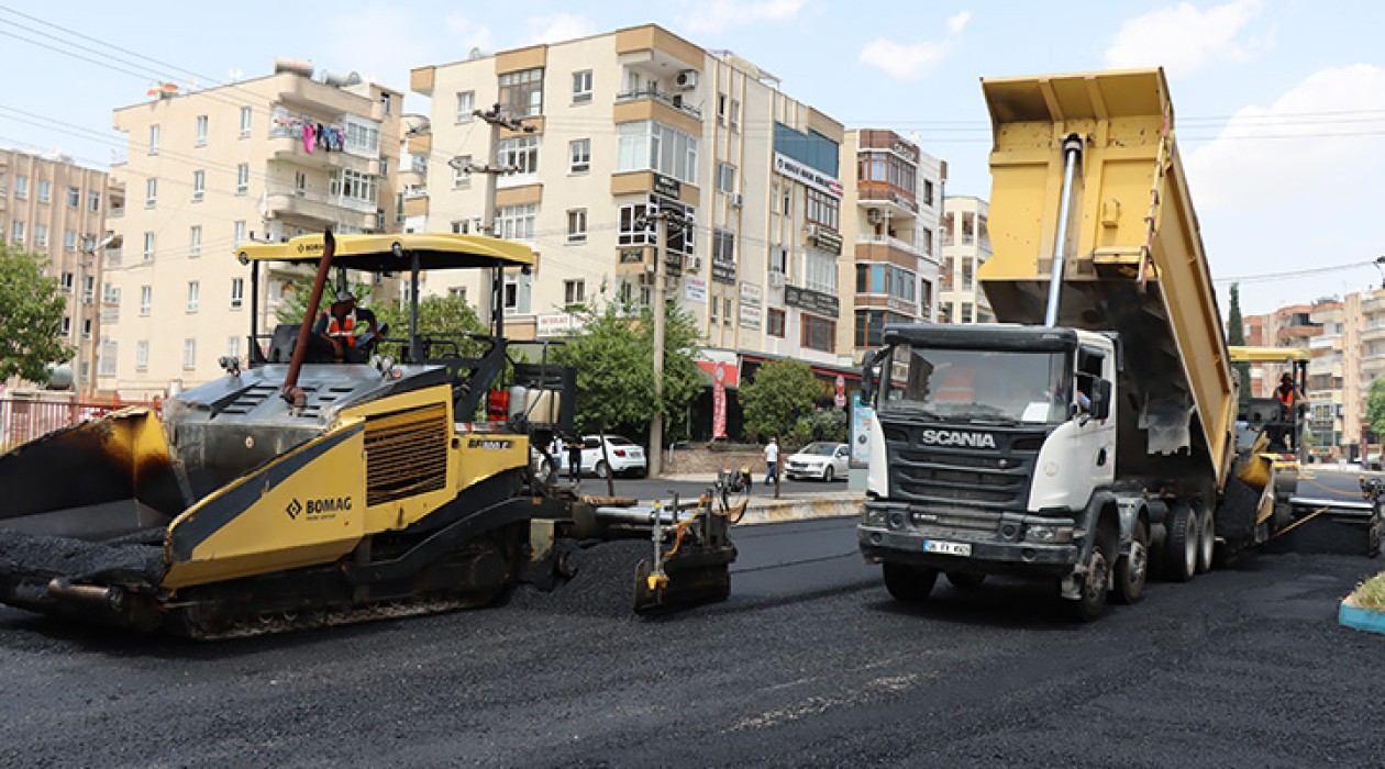 Asfaltlama çalışmaları hızlandı 