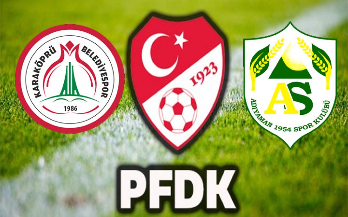 PFDK'dan Karaköprüspor’a ceza  