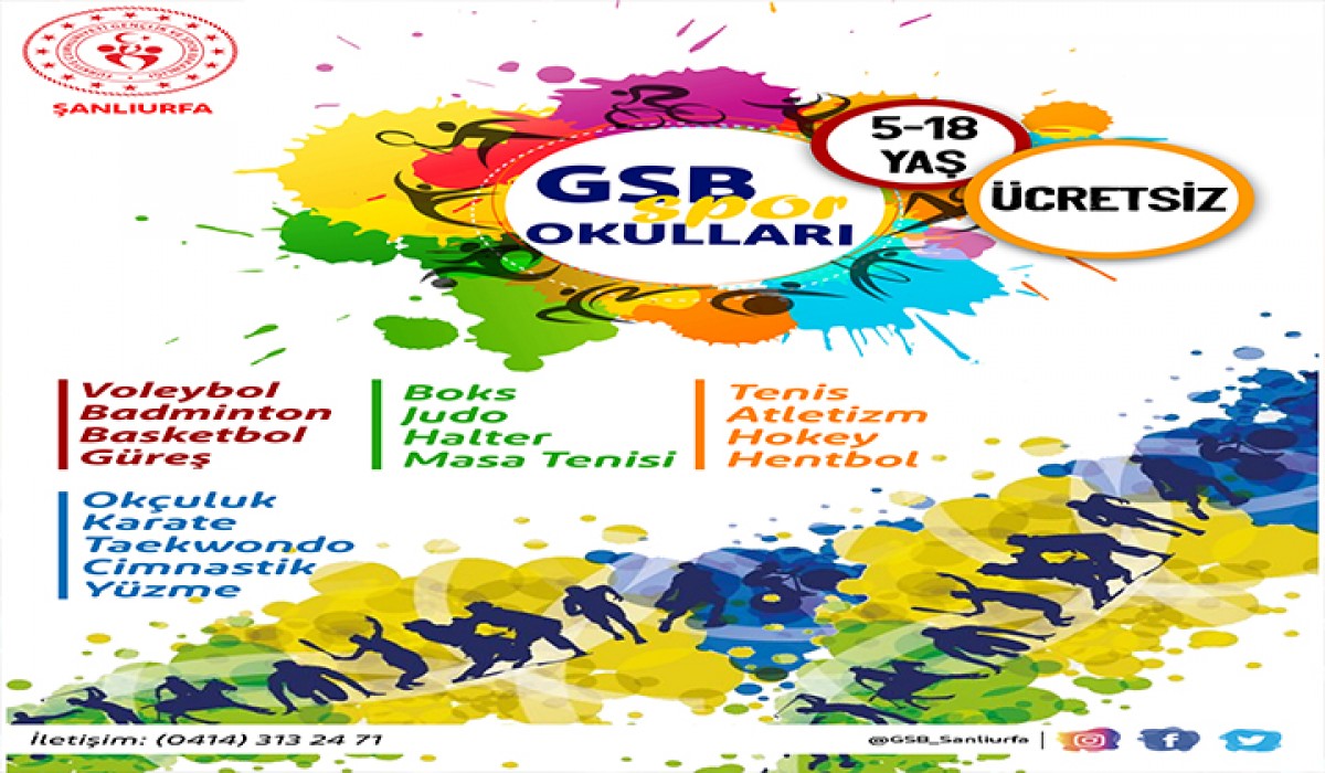 GSB Spor Okulları kayıtları başladı