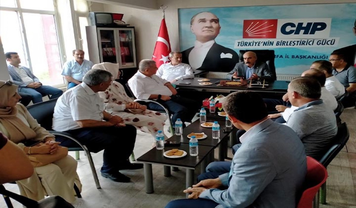 Gelecek Partisi , CHP İl Başkanlığını ziyaret etti