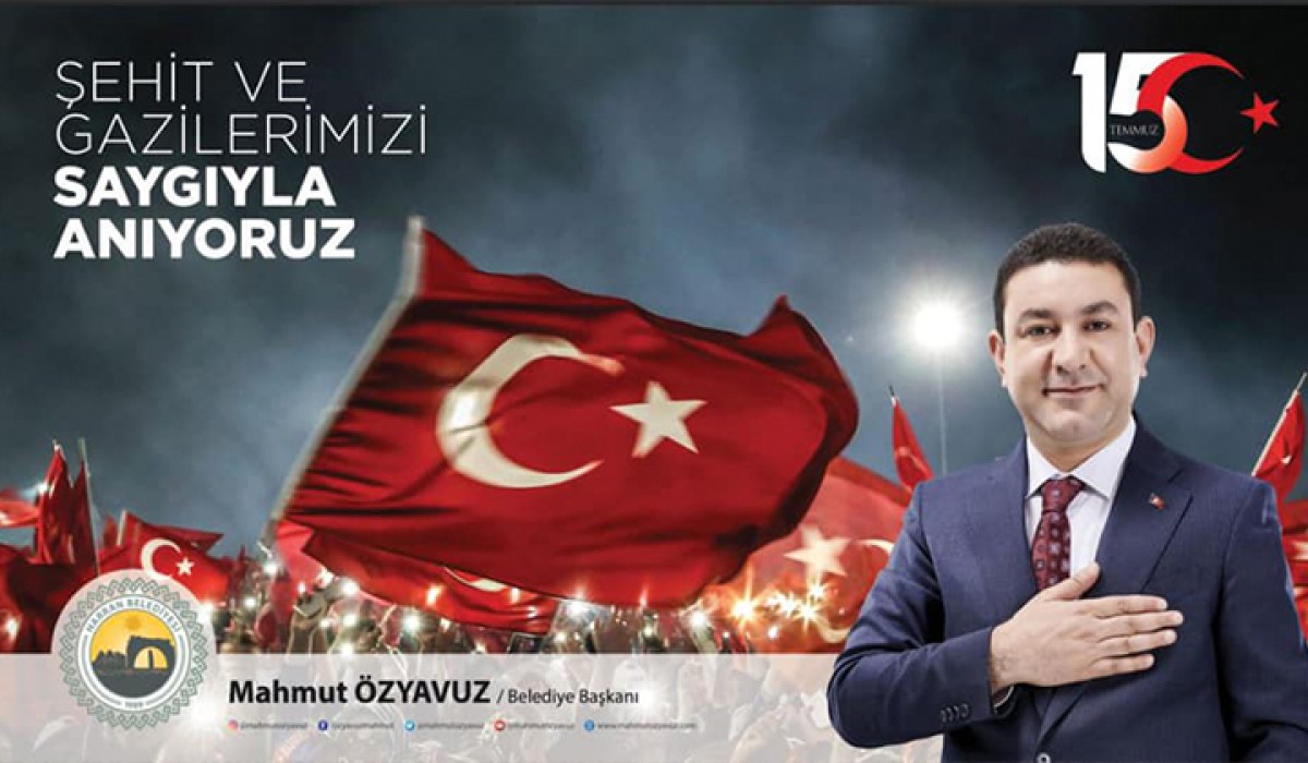 Başkan Özyavuz’dan 15 temmuz mesajı