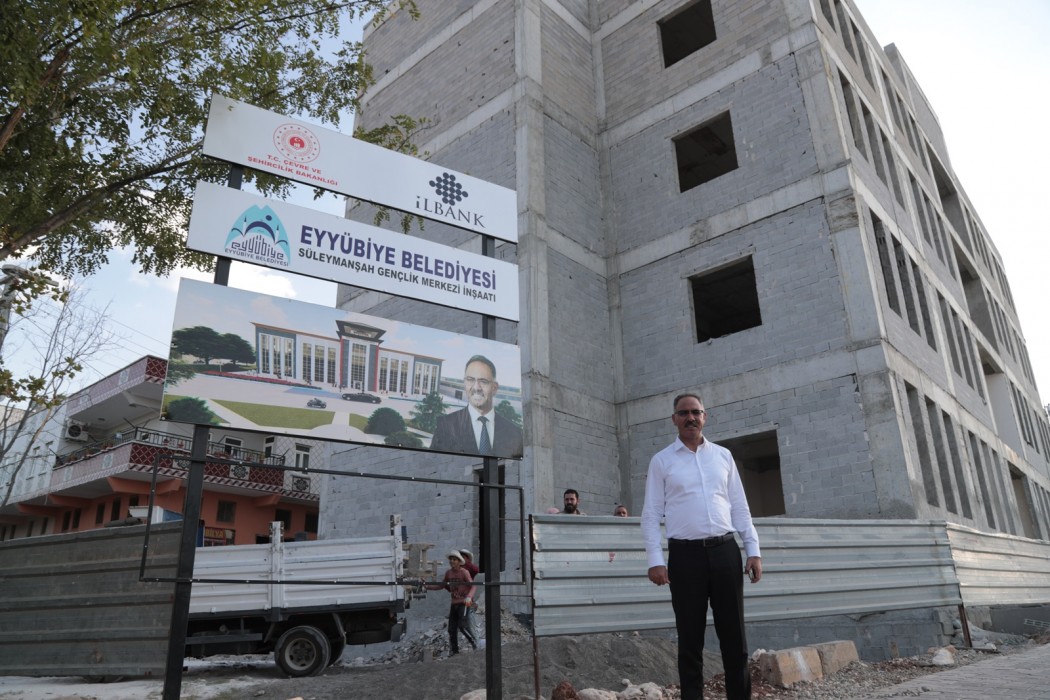 Süleymanşah Gençlik Merkezi açılış için gün sayıyor