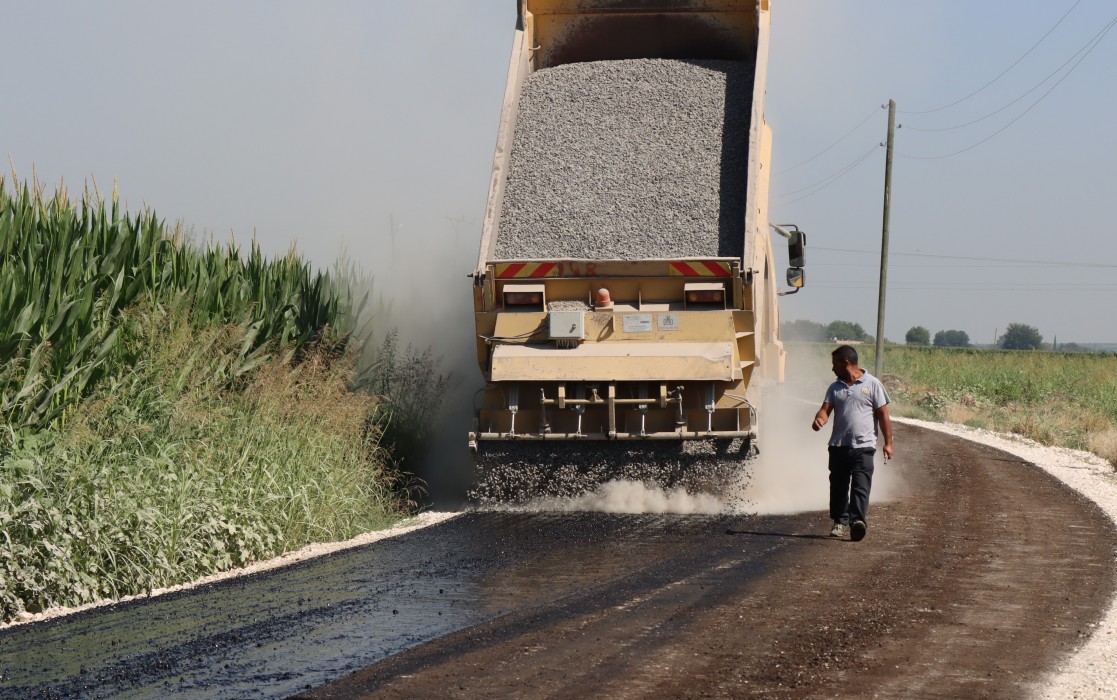 Suruç kırsalında asfaltsız yol kalmayacak