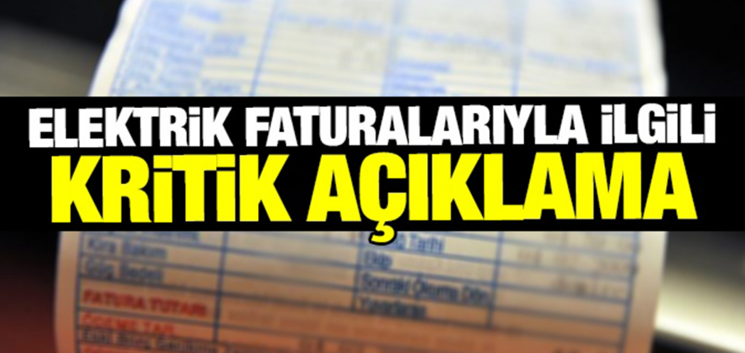 EPDK'dan yüksek faturalar hakkında açıklama