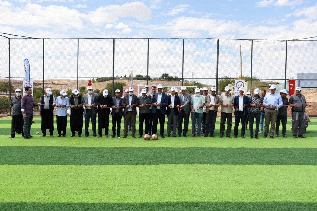 Hilvan Belediyesi Yeni Bir Semt Sahasının Açılışını Yaptı