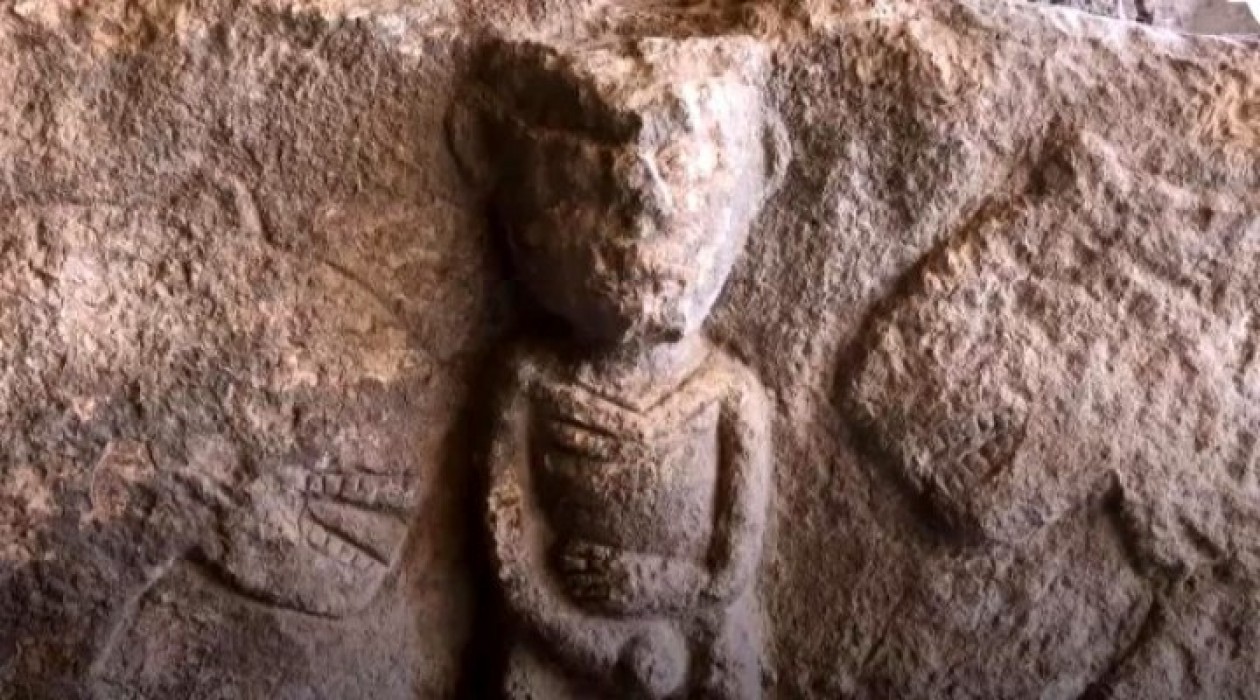 Taştepeler de İlk Kez Bir İnsan İskeleti Bulundu