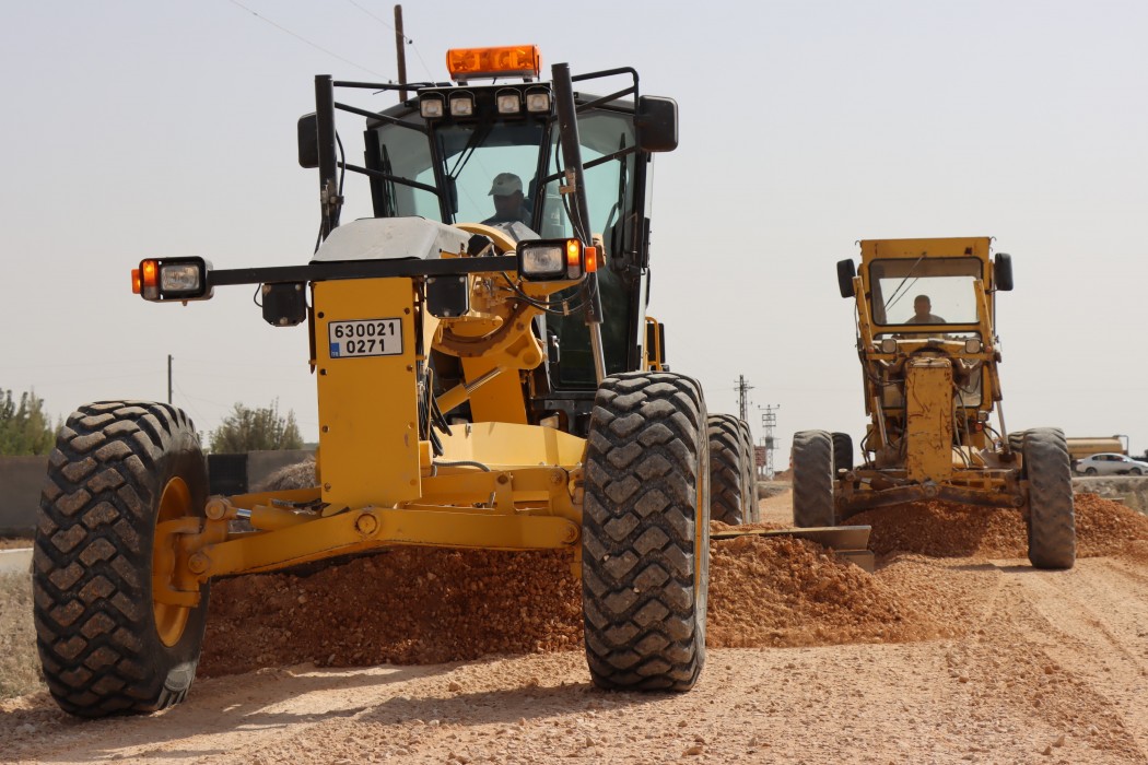 Harran’da Grup Yolları Yenileniyor