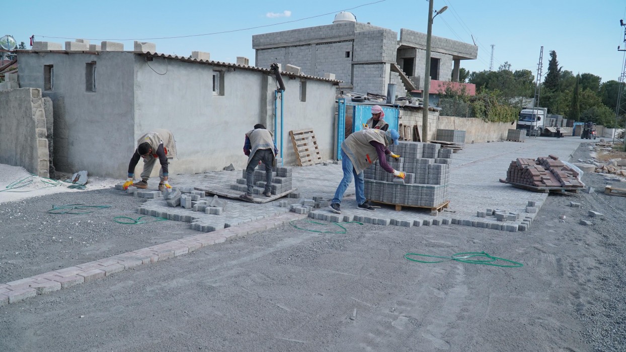 Haliliye’de 4 Kırsal Mahallede Yol Çalışması