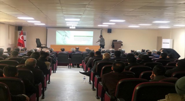 Suruç’ta öğretmen ve din görevlilerine madde bağımlılığı eğitimi verildi