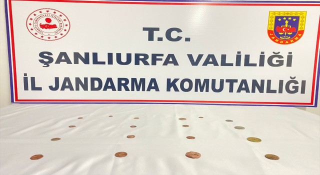 Şanlıurfa’da tarihi nitelikte 12 sikke ile 7 madeni para ele geçirildi