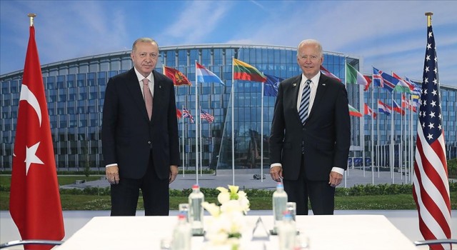 Cumhurbaşkanı Erdoğan, ABD Başkanı Biden ile telefonda görüştü