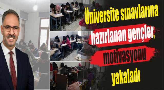 Eyyübiyeli, gençler üniversite motivasyonunu yakaladı