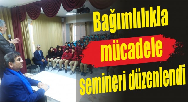 Urfa'da bağımlılıkla mücadele semineri düzenlendi