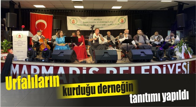 Urfalıların kurduğu derneğin tanıtımı yapıldı