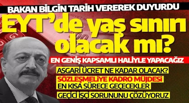 EYT'de yaş şartı olacak mı?